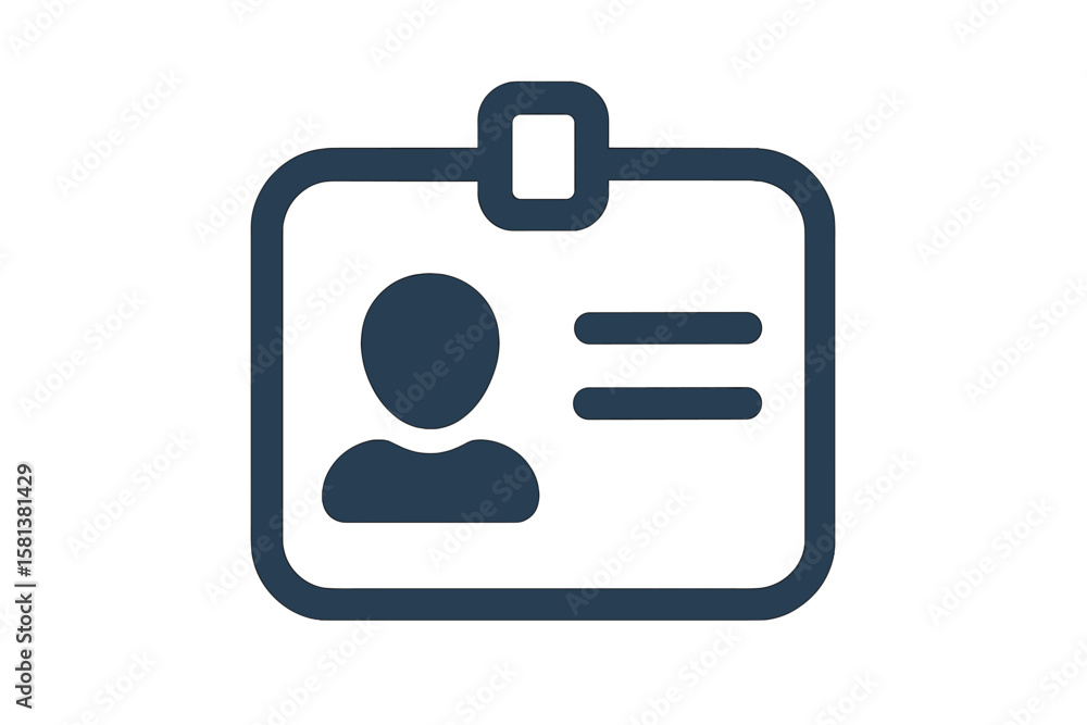 Poster Fingerprint accepted icon. Biometric access control system. Digital touch scan for security authentication. Successful identification sensor technology. Cybersecurity verification.