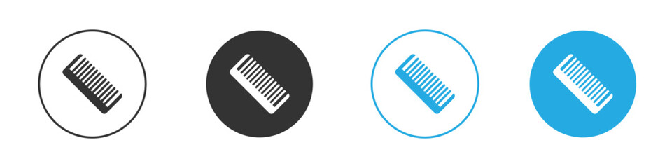 Hair brush icon design Concept collection for UI UX