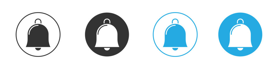 Bell icon design Concept collection for UI UX