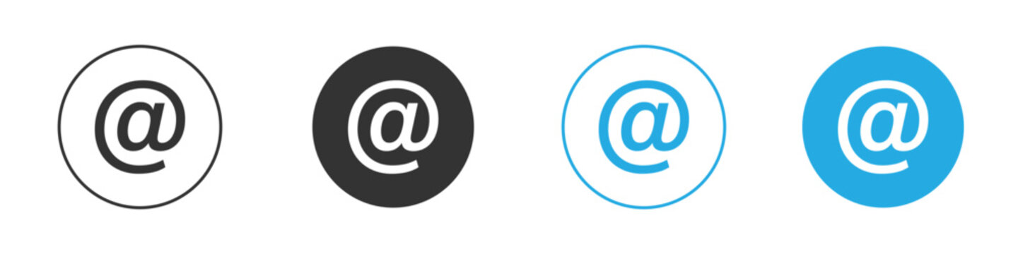 At icon design Concept collection for UI UX