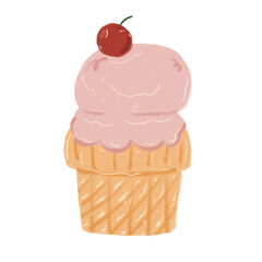 cherry ice cream