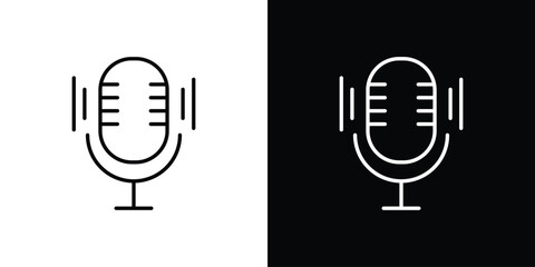 Voice recognition icon transparent vector isolated