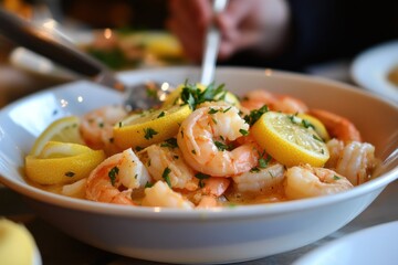 Lemon Garlic Shrimp Scampi: A Delicious Seafood Dish