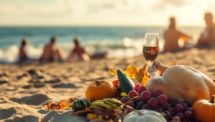 Thanksgiving Beach Feast: A Unique Coastal Celebration