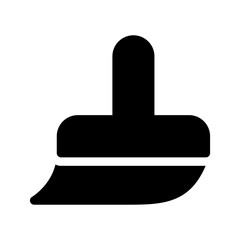 Broom Icon Vector Symbol Design Illustration