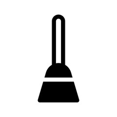 Broom Icon Vector Symbol Design Illustration