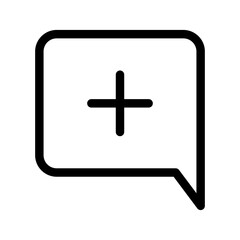 Obraz premium Comment Icon Vector Symbol Design Illustration