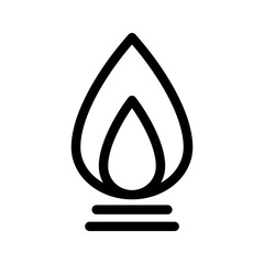 Fototapeta premium Gas Icon Vector Symbol Design Illustration