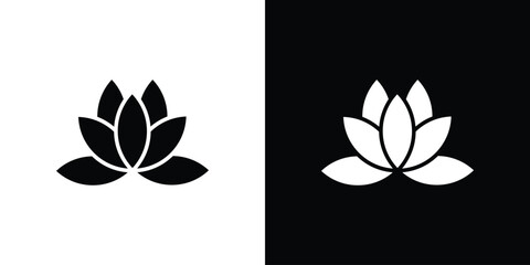 Protea icon Vector clipArt Illustrations in flat style