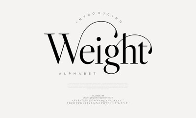 Sophisticated serif font with artistic curves, perfect for luxury projects, branding, and fashion design