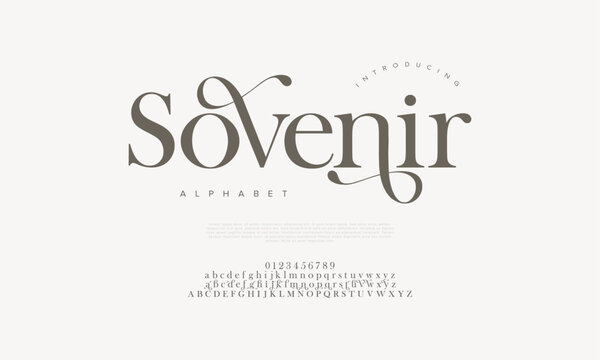 Luxury and elegance typeface designed for branding, editorial, wedding invites, and upscale projects