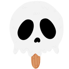 Halloween sweets ice cream 
