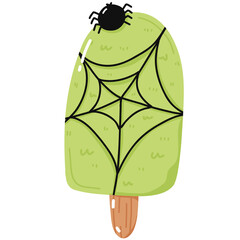 Halloween sweets ice cream 