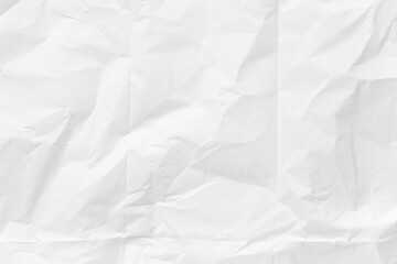 Crumpled paper napkin as background
