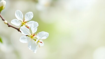 "Close-Up of White Linden Blossoms with Soft Blurred Background"