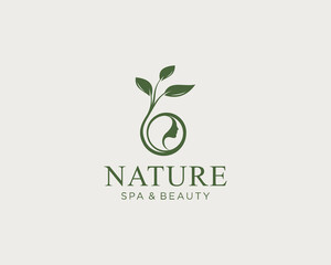 Nature spa & beauty logo