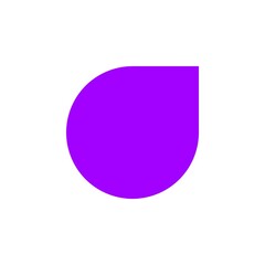 white purple color icon