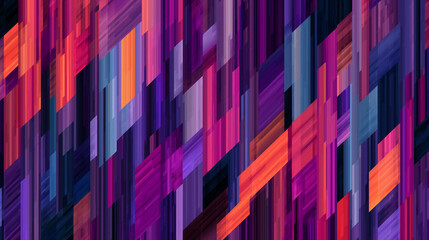 DiagonalFusion_GeometricWaves_VividStripes