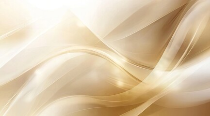 Soft, flowing gold abstract