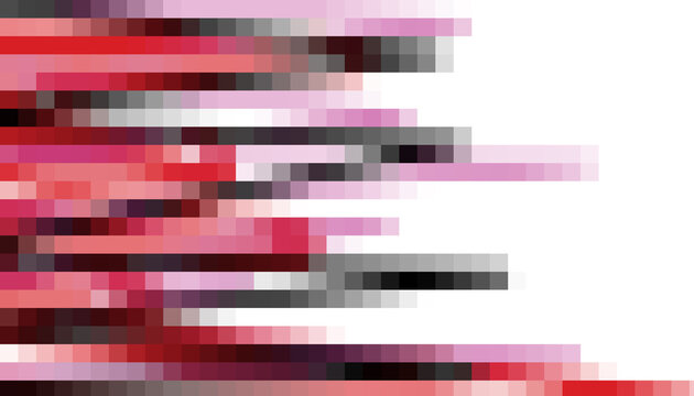 Un empilement de ligne pixellisé.