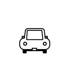 シンプルな車のイラスト