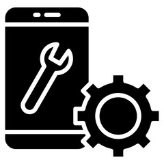 Service App Icon Element For Design