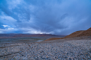 The area around Hanle Observatory, home to the world's tallest optical infrared telescope, stands...