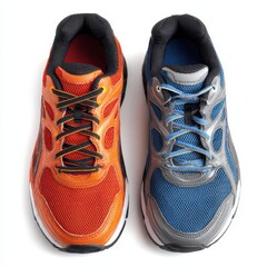 Two pairs of running shoes