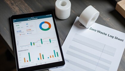 Data Analysis for Sustainability Tracking with Digital Tools and Documentation