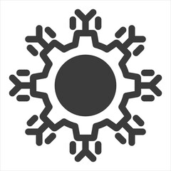 Setting Concept Black Icon Vector Illustration