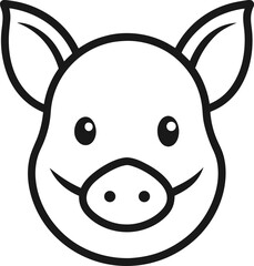 pig-head-outline-vector-illustration-on-white-back (1).eps
