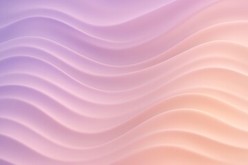 Obraz premium Soft pastel waves gradient background abstract smooth flowing texture