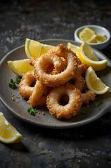 Lightly Battered Calamari