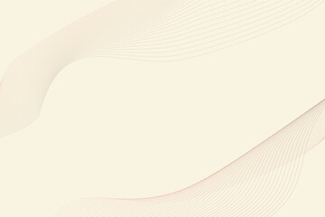 Landing page with abstract waves, line wave background