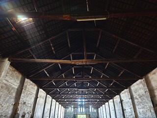 a raw image of a photo of an old building