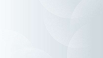 Fototapeta premium Abstract gray background with white lines curve and soft lights, Vector illustration