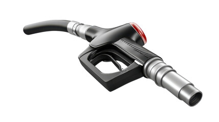 Modern Fuel Nozzle Design on Transparent Background