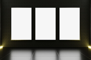 gallery screens mockup