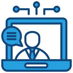 Online Conference Icon