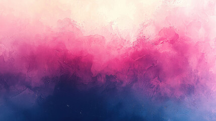 Soft gradient of pink and blue hues creates calming abstract background