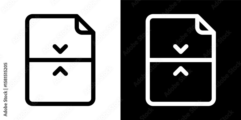 Poster approved document icon check complete task symbol