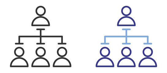 Business Organization icon color