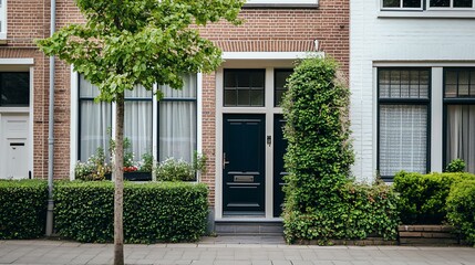 entrance to the house