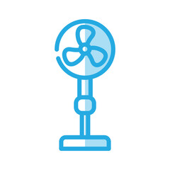 Obraz premium Stand Fan icon design template