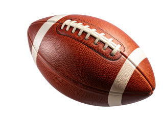 Spinning American Football with Motion Blur Trail, Transparent PNG