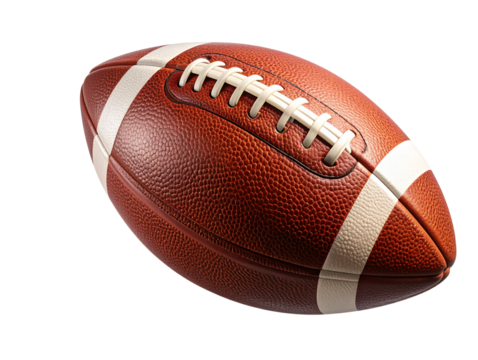  Spinning American Football with Motion Blur Trail, Transparent PNG