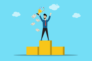 celebrate success or the successful achievement of a goal