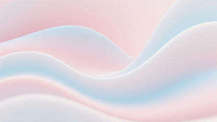 Obraz premium Soft Gradient Wave Background for Modern Design