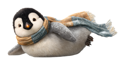 Penguin sliding