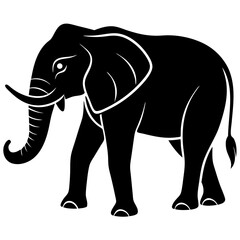 Fototapeta premium elephant vector illustration